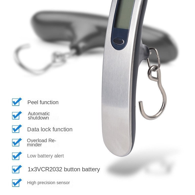 Portable Outdoor Travel Luggage Scale Rechargeable Electronic Scale Handheld Weight Scale 