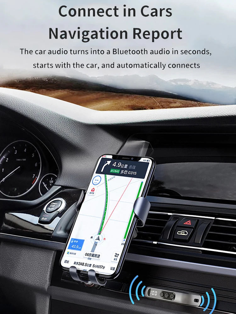 GR11 Bluetooth 5.3 receiver transmitter 2-in-1 old style audio amplifier computer audio converter