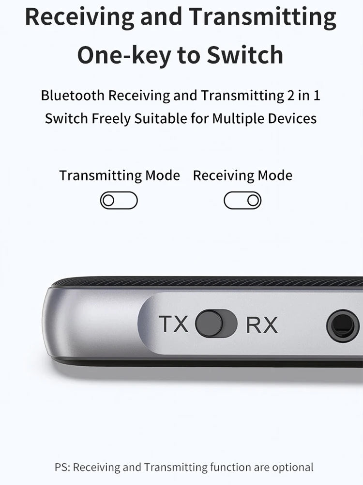 GR11 Bluetooth 5.3 receiver transmitter 2-in-1 old style audio amplifier computer audio converter