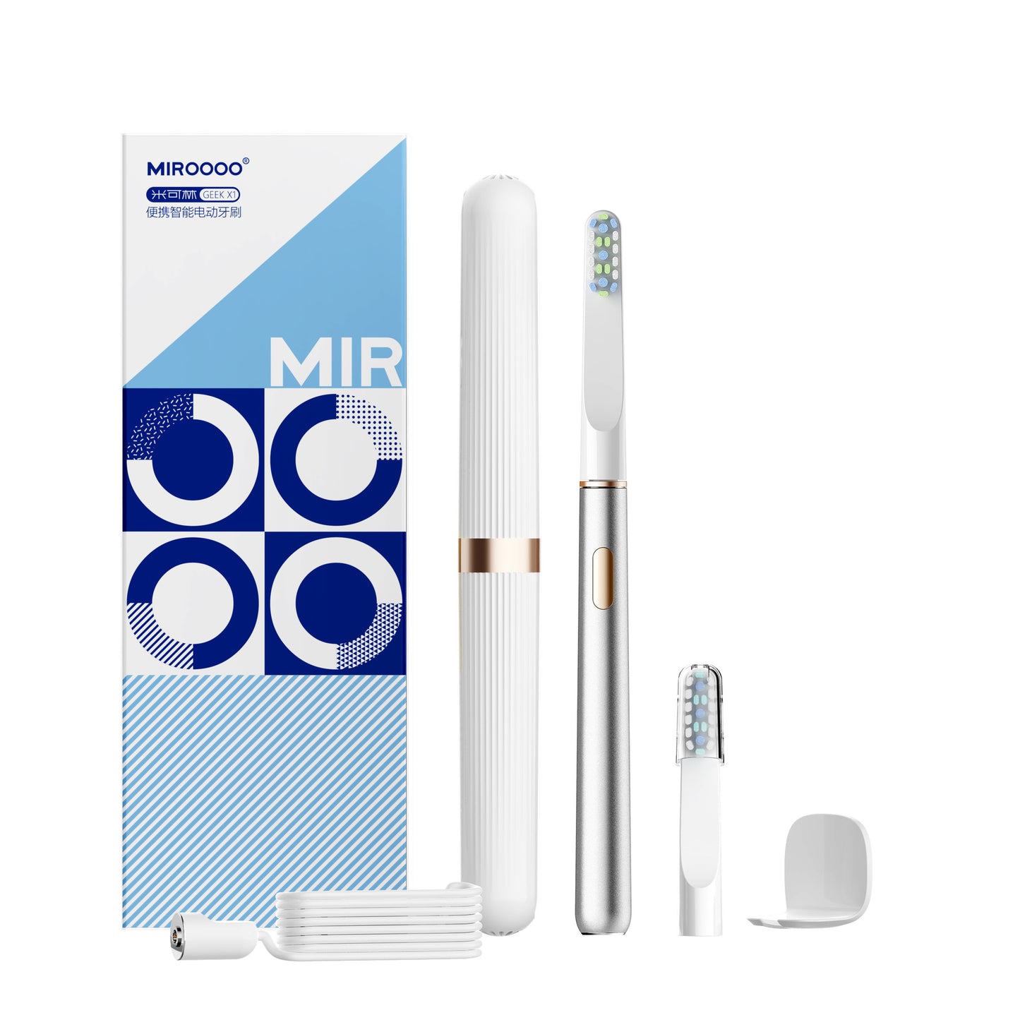 Soundwave electric toothbrush intelligent vibration magnetic charging electric toothbrush