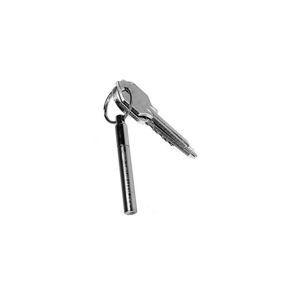 Portable Telescoping tool Pen Metal Key Ring Tool Creative Telescoping Stainless Steel Pen Keychain