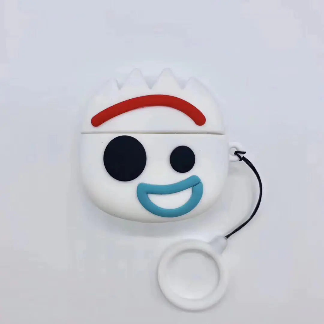 Cartoon Phone Lanyard with Ring and Donut Charm