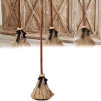 Halloween Floating Witch Broom, Haunted Dancing Broom with Ghost Sound – Spooky Festive Decor for Home