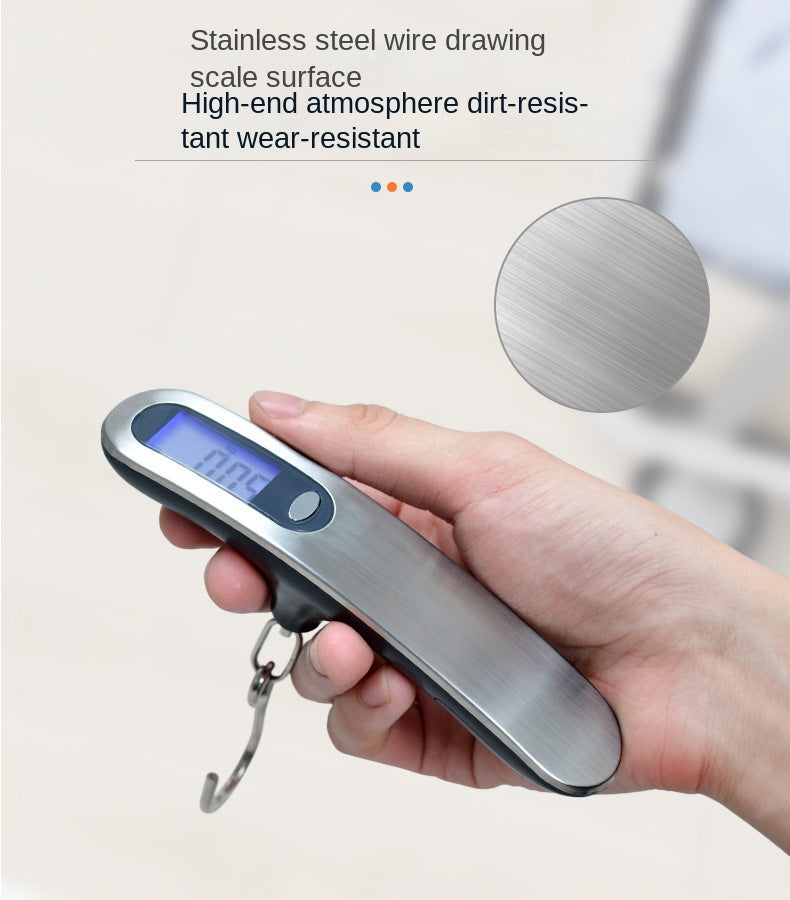 Portable Outdoor Travel Luggage Scale Rechargeable Electronic Scale Handheld Weight Scale 