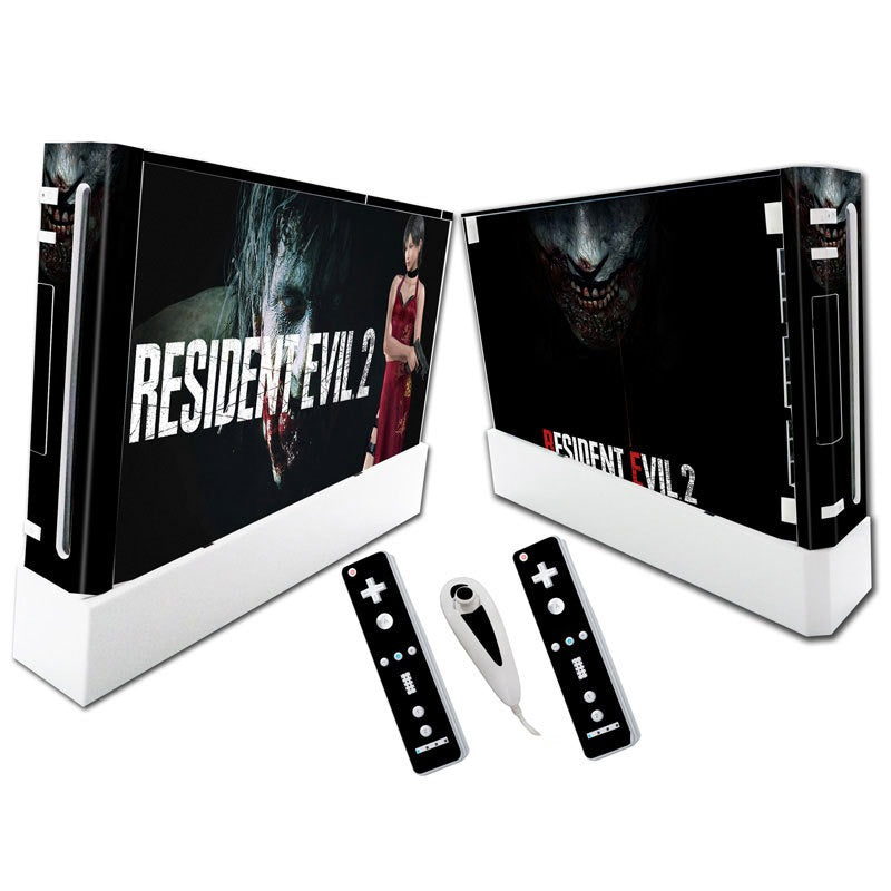 Suitable for WII stickers wii console cartoon protective film Spider-Man Fortress Night multiple styles without leaving glue