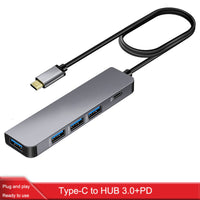 Type-C expansion USB HUB expansion USB 3.0 interface connected to mouse PD100W hub USB multi interface