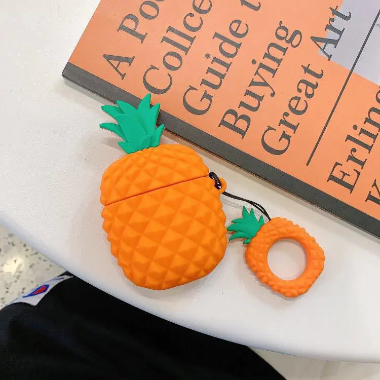 Cartoon Phone Lanyard with Ring and Donut Charm
