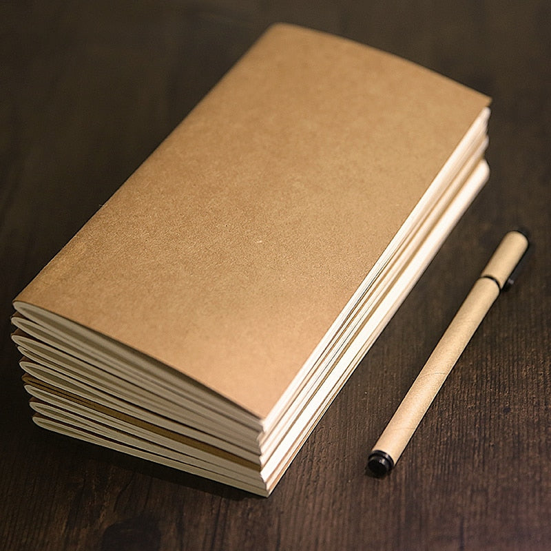 4.3x8.3 Midori Traveler's Notebook Refill 110mmx210mm Blank Dot Grid Paper Graph-paper Ruled 32 sheets