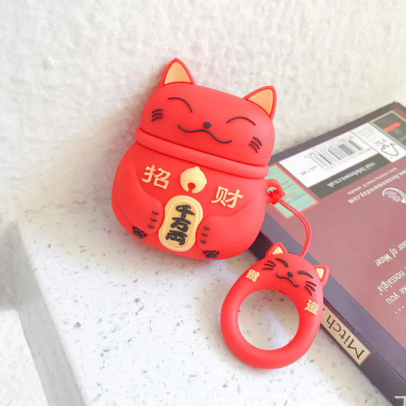 Cartoon Phone Lanyard with Ring and Donut Charm