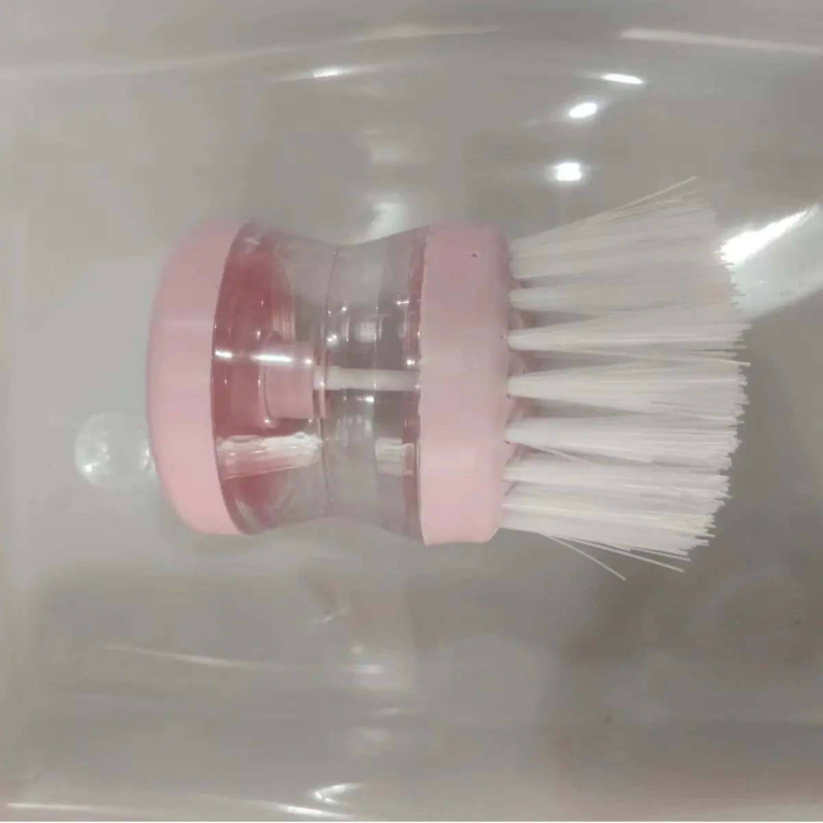 Creative Plastic Kitchen Pot Cleaning Brush Tool