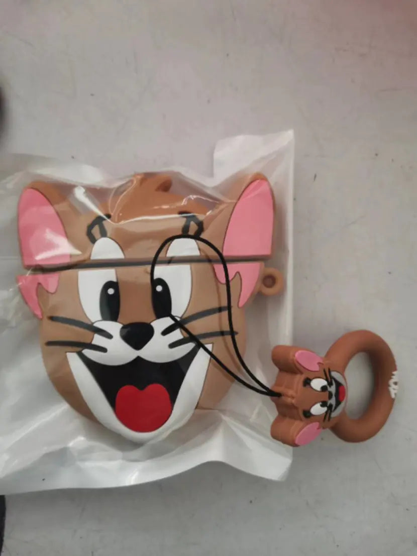 Cartoon Phone Lanyard with Ring and Donut Charm
