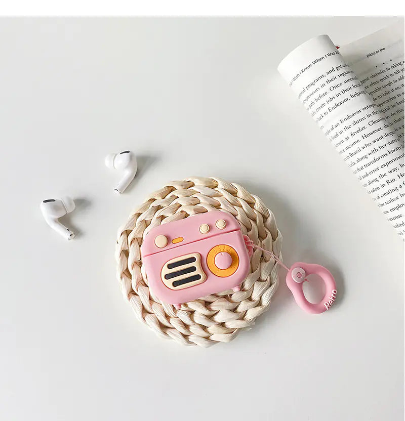 Cartoon Phone Lanyard with Ring and Donut Charm