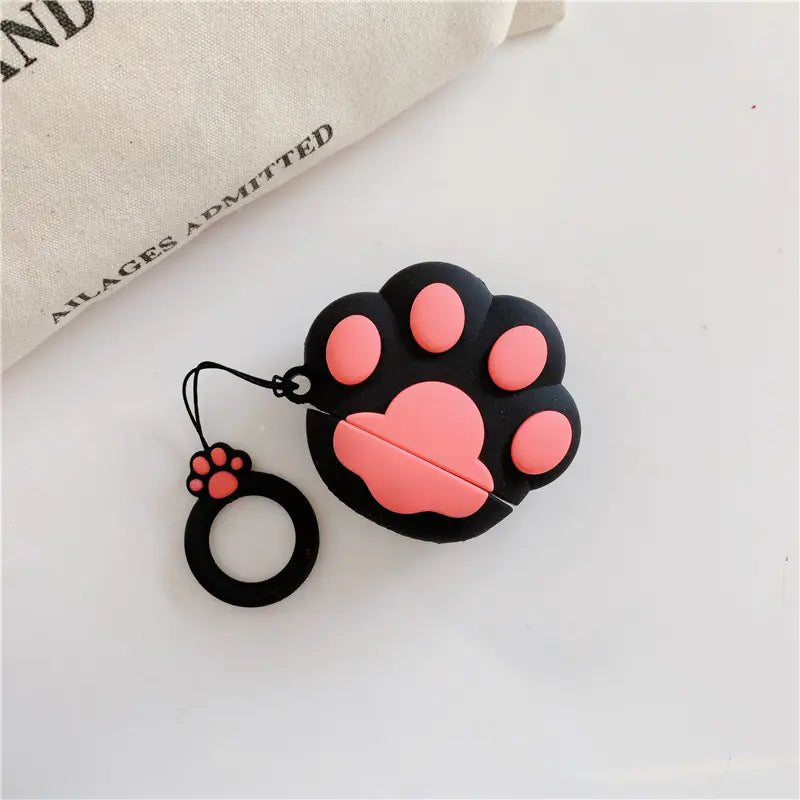 Cartoon Phone Lanyard with Ring and Donut Charm