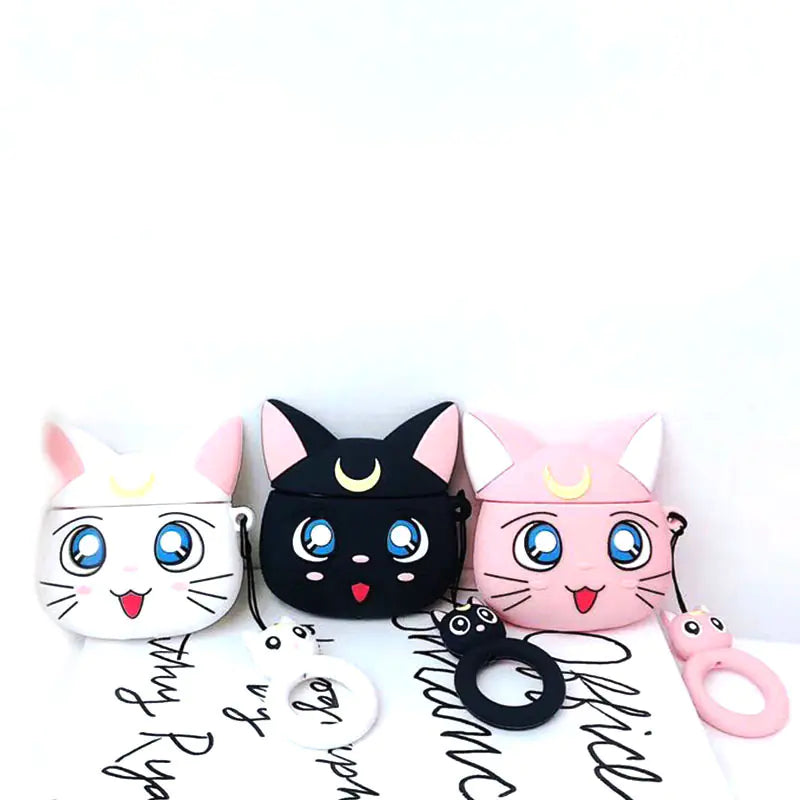 Cartoon Phone Lanyard with Ring and Donut Charm