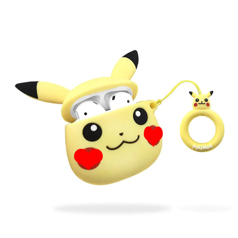 Cartoon Phone Lanyard with Ring and Donut Charm