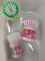 Creative Plastic Kitchen Pot Cleaning Brush Tool