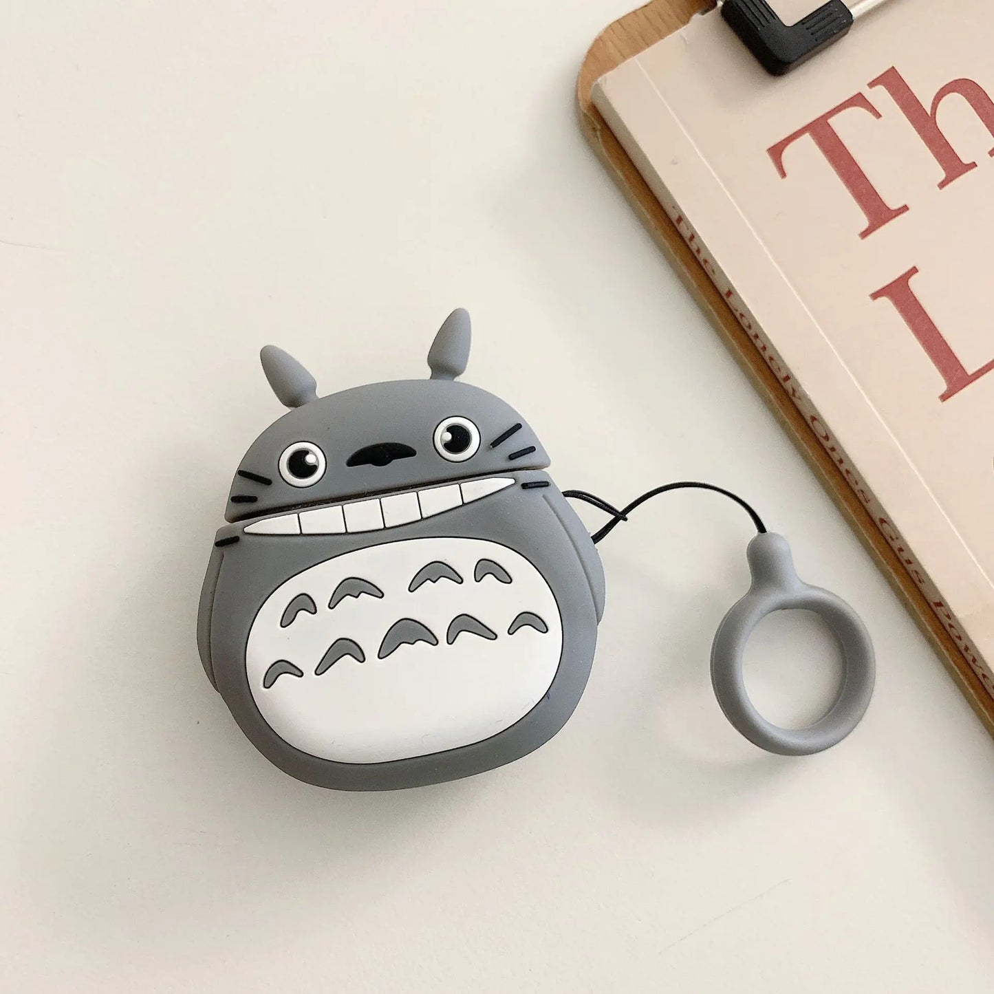 Cartoon Phone Lanyard with Ring and Donut Charm