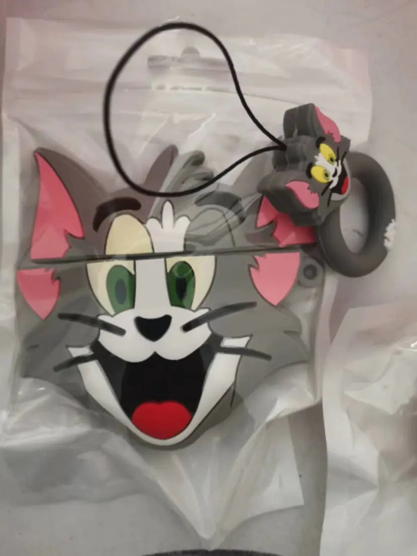 Cartoon Phone Lanyard with Ring and Donut Charm