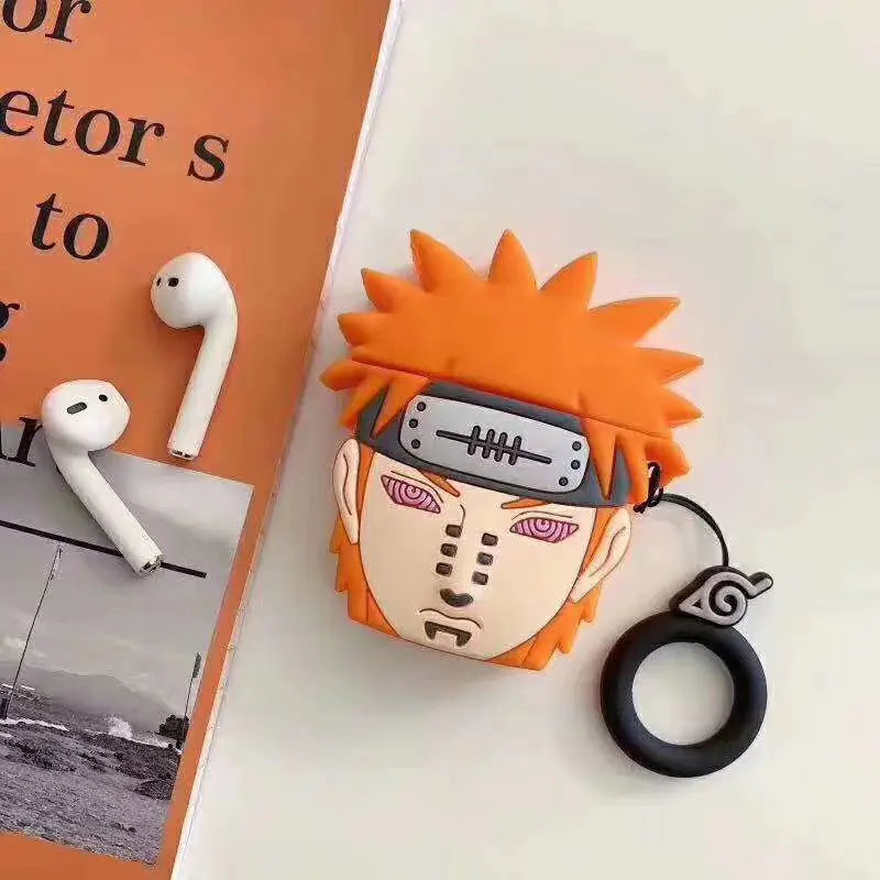 Cartoon Phone Lanyard with Ring and Donut Charm