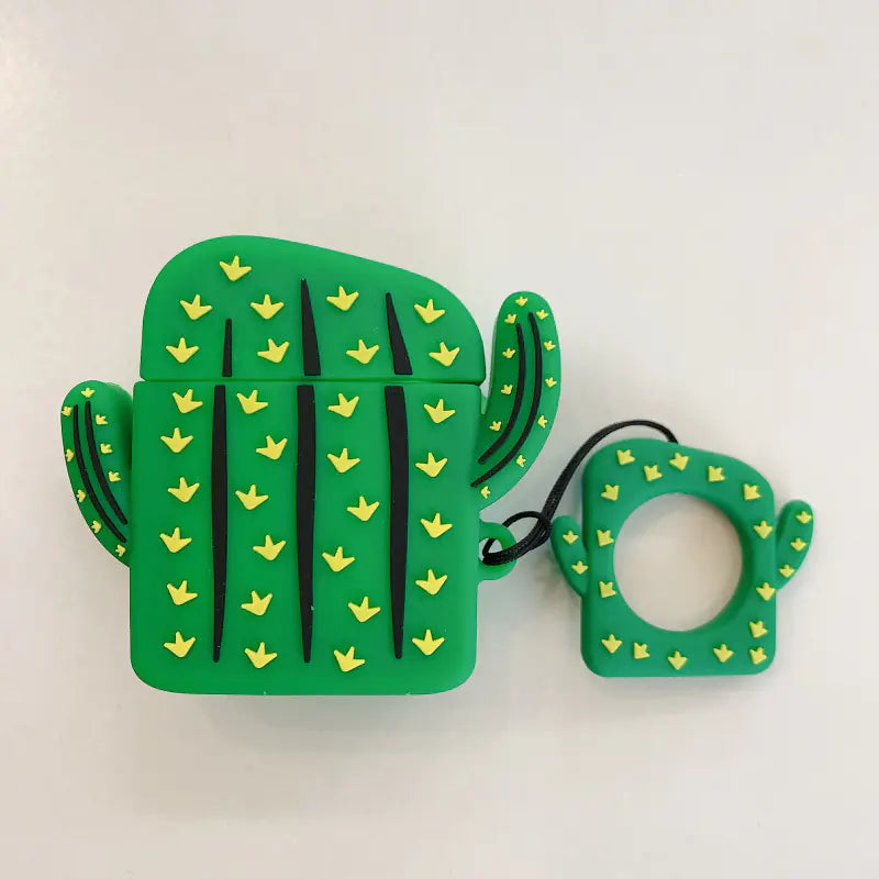 Cartoon Phone Lanyard with Ring and Donut Charm