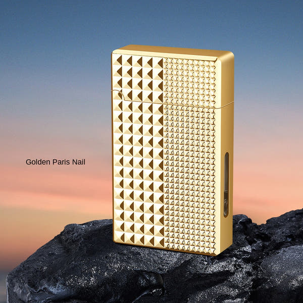 Metal Langsheng Kerosene Lighter Black Technology Voice Controlled Ignition Oil Electric Voice Controlled Igniter