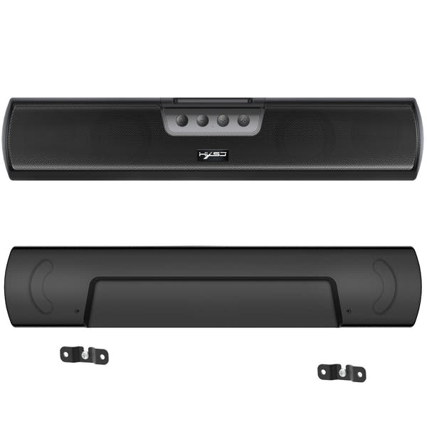 Home Bluetooth 5.0 Speaker Extended Edition Desktop Wall mounted Wireless Speaker Bass Cannon Speaker Supports USB TF