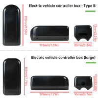 Electric bike controller box, fits 250W-1000W conversion kits, with small to extra-large options.