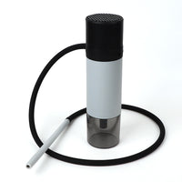 Portable smoking pipes, ceramic dry-burning hookah bowls, glass bowls, tobacco pipes, travel shisha pipe accessories