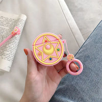 Cartoon Phone Lanyard with Ring and Donut Charm