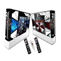 Suitable for WII stickers wii body stickers Wii pain stickers wii PVC color stickers popular game stickers