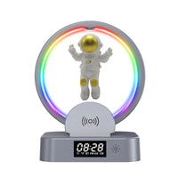 Magnetic Levitation Bluetooth Speaker Astronaut Home RGB Mini Radio TWS Sound Box Outdoor Wireless Subwoofer TF AUX USB