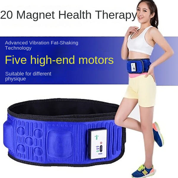 Fat Burning Machine Slimming Waist Belt Abdominal Beauty Leg Massager for Belly and Thigh Shaping