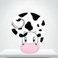 Wrist Mouse Pad Marble Pattern Hand Bowl Tray Mouse Pad Office Wrist Protection Anti-Skid Mouse Pads