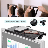 Durable TV Screen Caddy Screen Top Shelf Desktop Storage Rack Environmental Kit Stand TV Rack Display Shelf Storage Desk