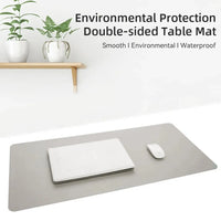 1 Pcs Large Size 60*30mm Office Desk Protector Mat PU Leather Waterproof Mouse Pad Desktop Keyboard Desk Pad Gaming Mousepad