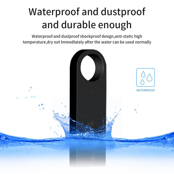 Usb flash drive 32 GB 3.0 metal pen drive 64GB pendrive 16GB 8GB 4GB 128GB silver key flash drive waterproof custom  NO logo