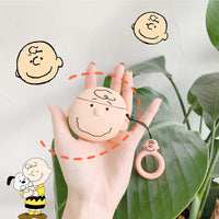 Cartoon Phone Lanyard with Ring and Donut Charm