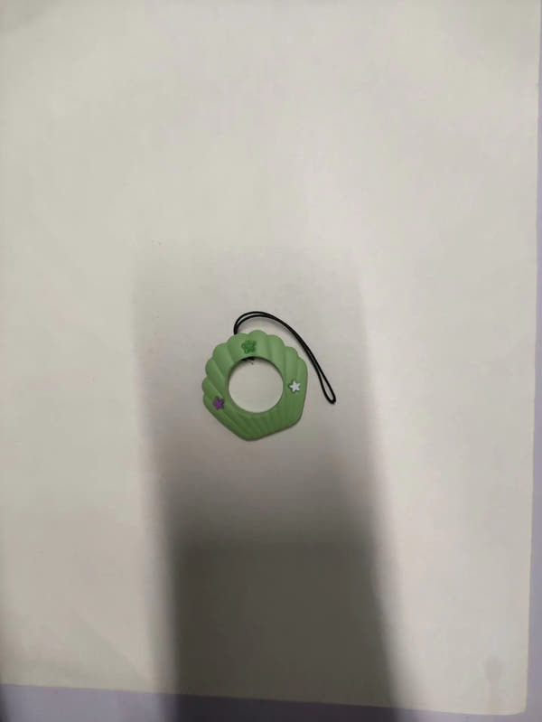 Cartoon Phone Lanyard with Ring and Donut Charm