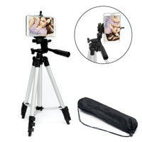 Professional Camera Tripod Stand Holder Mount for Cell Phone, Portable Tripod, Mobile Phone Live Stream Holder, Camera Tripod