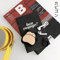 Cartoon Phone Lanyard with Ring and Donut Charm